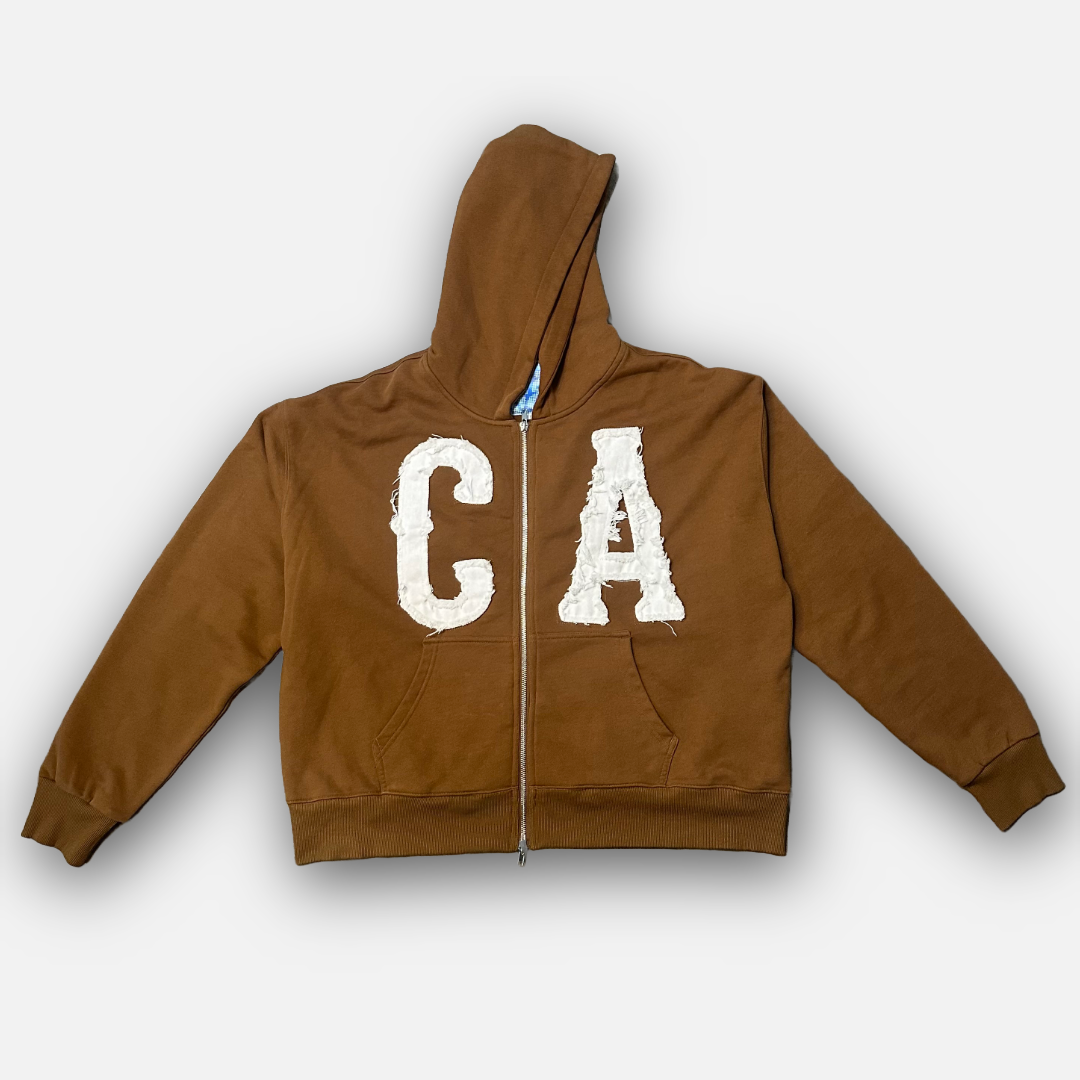 CA HOODIE BROWN