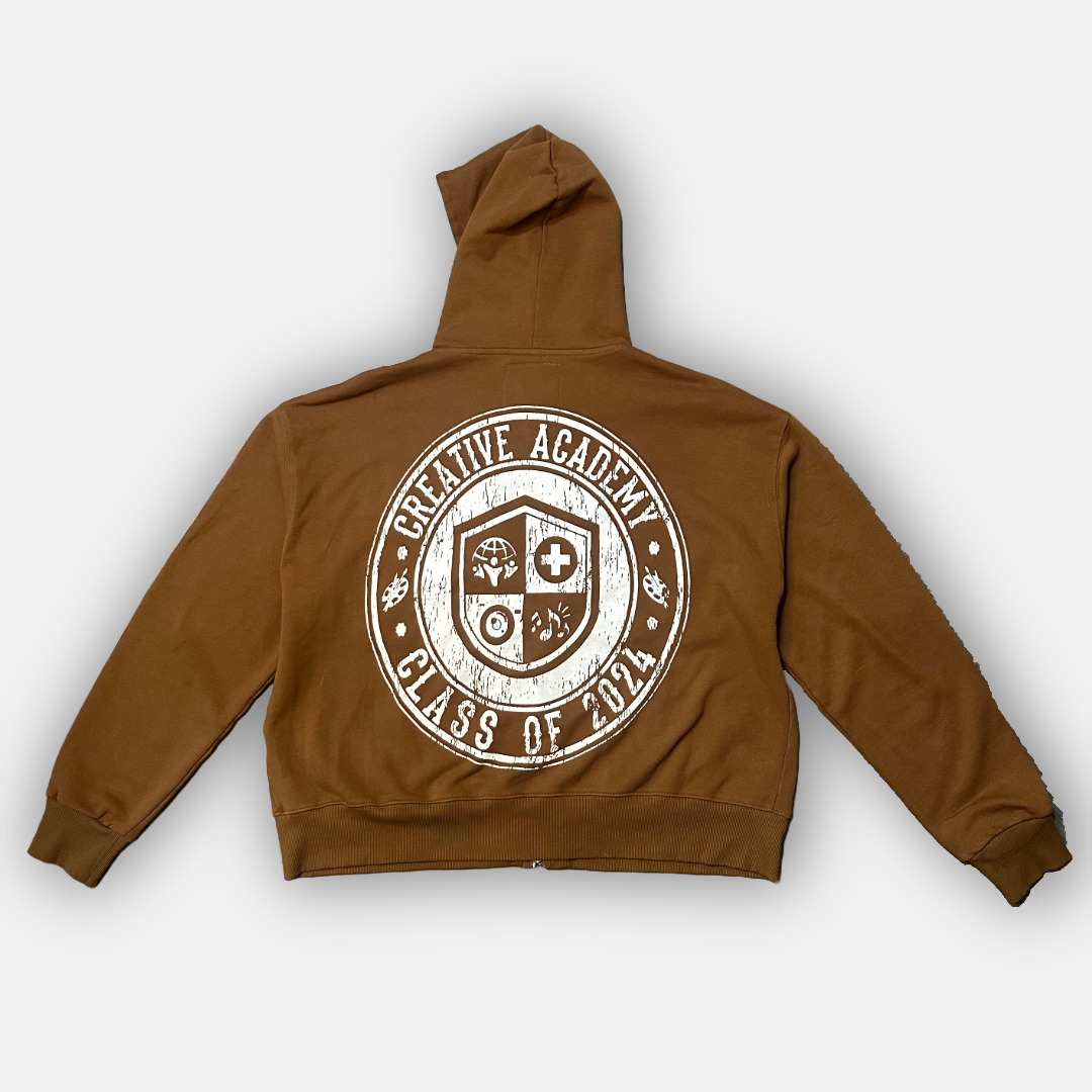 CA HOODIE BROWN